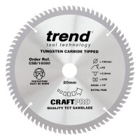 Trend CSB/16080 Craft Saw Blade 160mm X 80T X 20mm £20.99